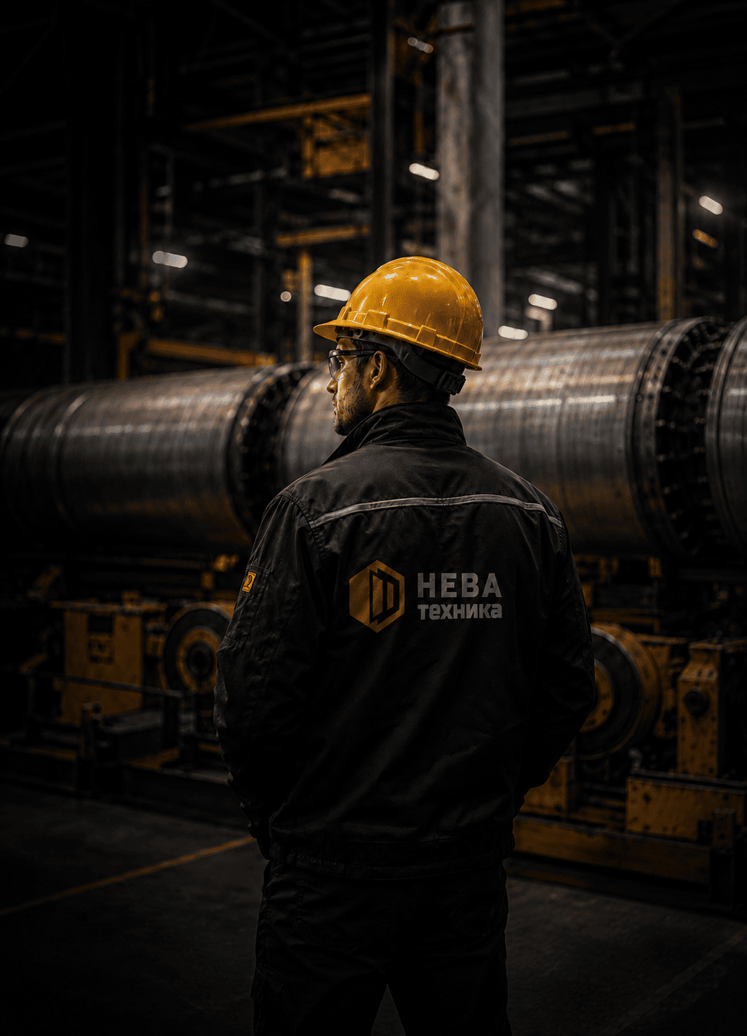 Инженер НЕВА-Техника на промышленном производстве